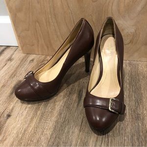 Cole Haan Nike Air 6.5B Leather Heels